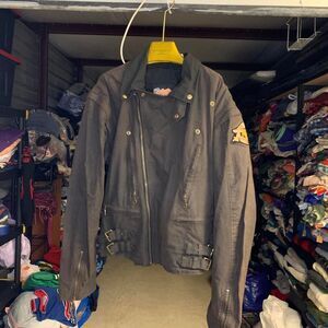 Vtg 90s EasyRiders Harley Davidson Motorcycle Racing Jacket Eagle Size Large